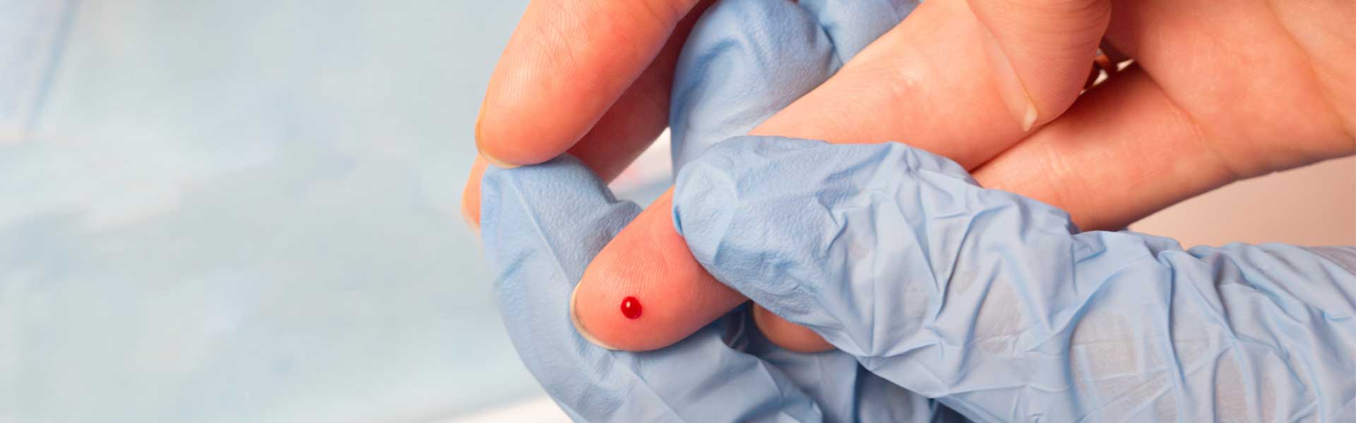 Blood sampling from the finger