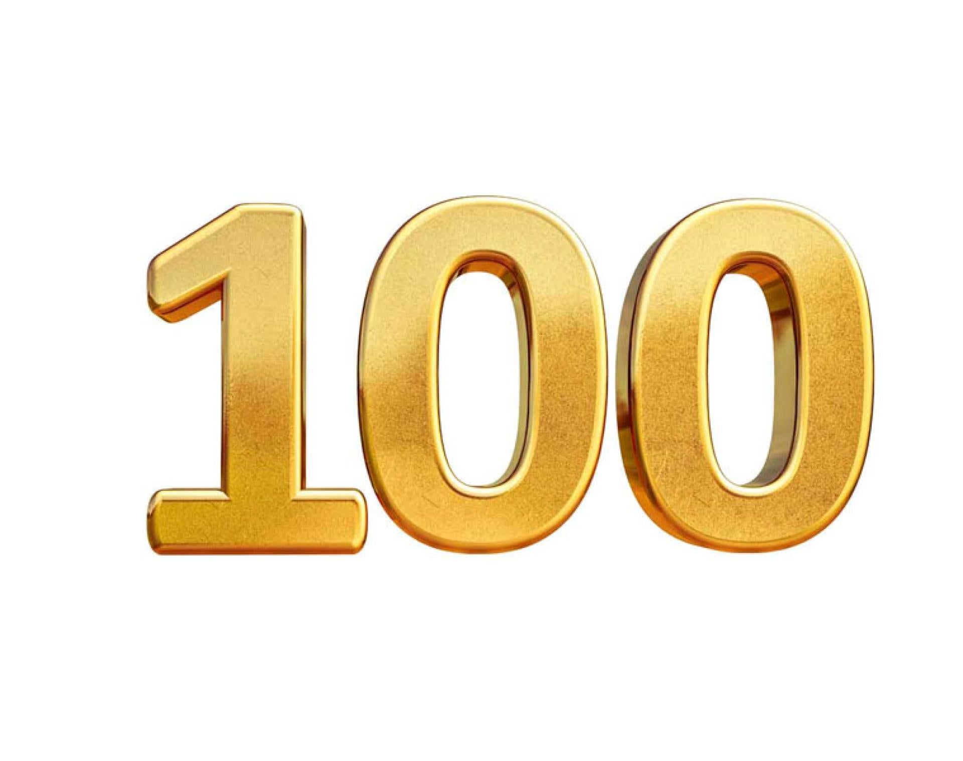 100