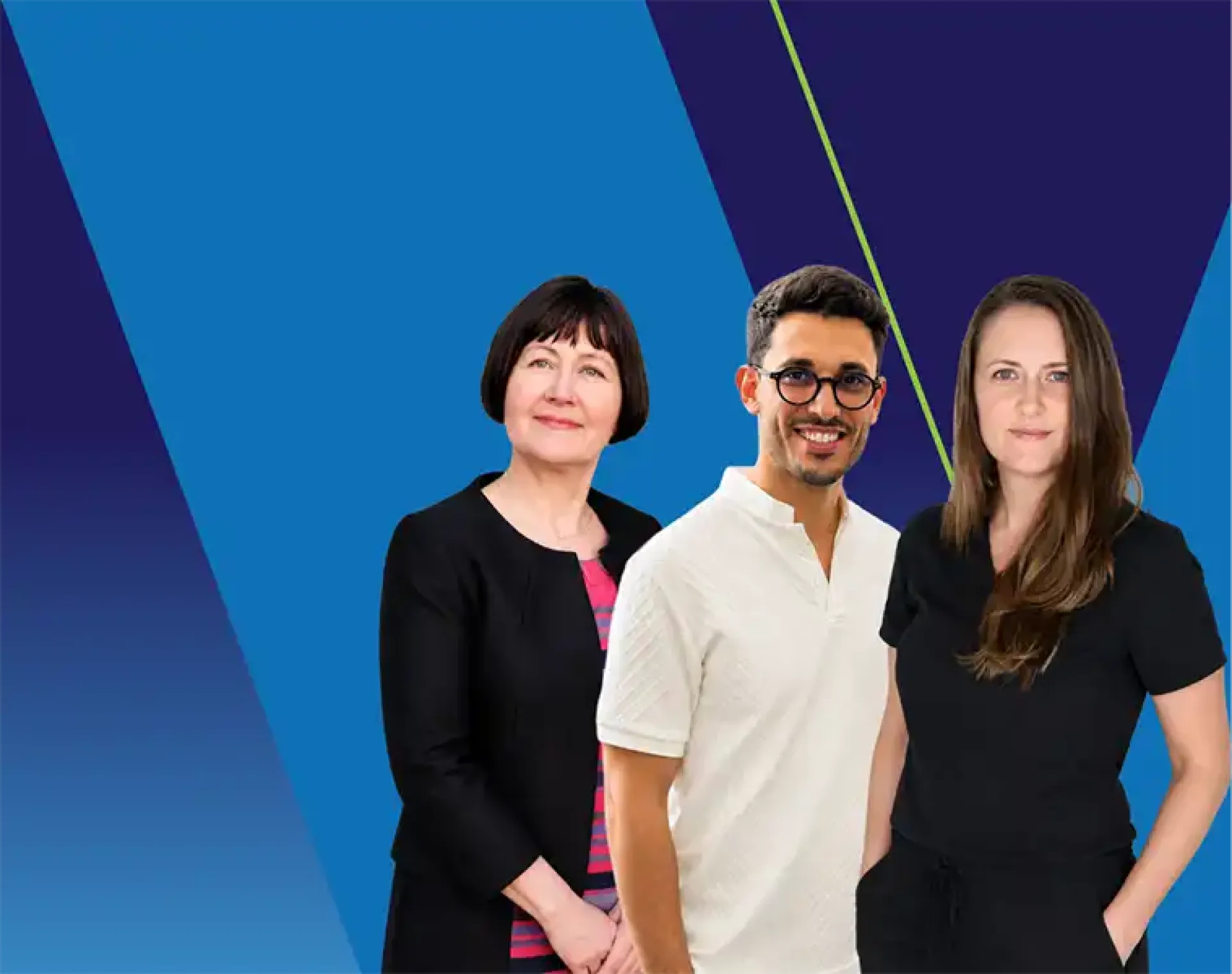 Dr. Anne Daly, Christian Loro, Taelyr Mellor